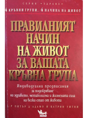 Правилният начин на живот за вашата кръвна група