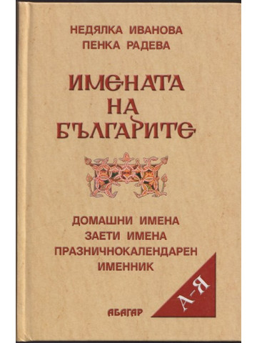 Имената на българите